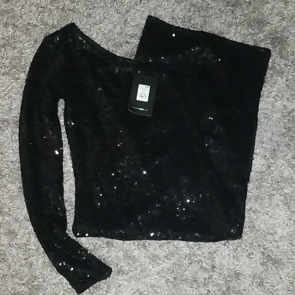 Fashion nova Fiona sequin dress black - Picture 3 of 3